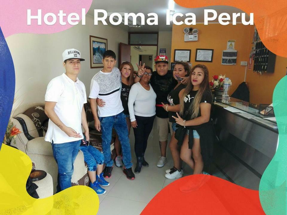 Hotel Y Restaurante Roma Іка Екстер'єр фото